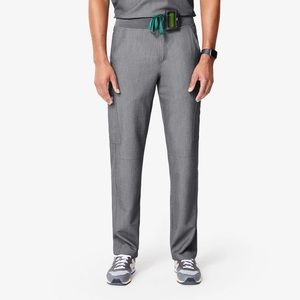 Men’s Figs Axim Cargo Scrub Pants, Graphite, size Large
